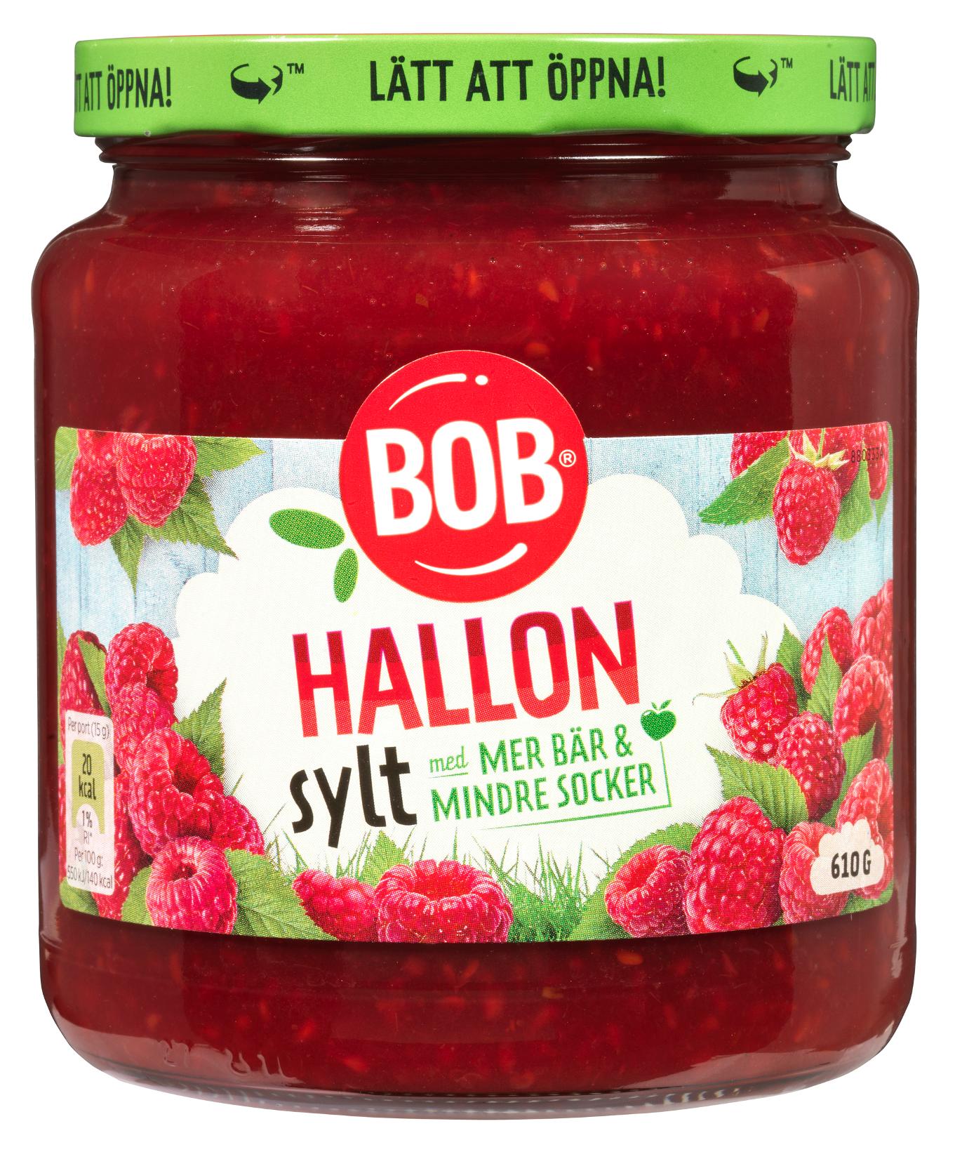 Hallonsylt Lättsockrad