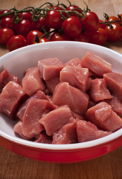 Fläskbog Tärnad 3x3 cm Sverige