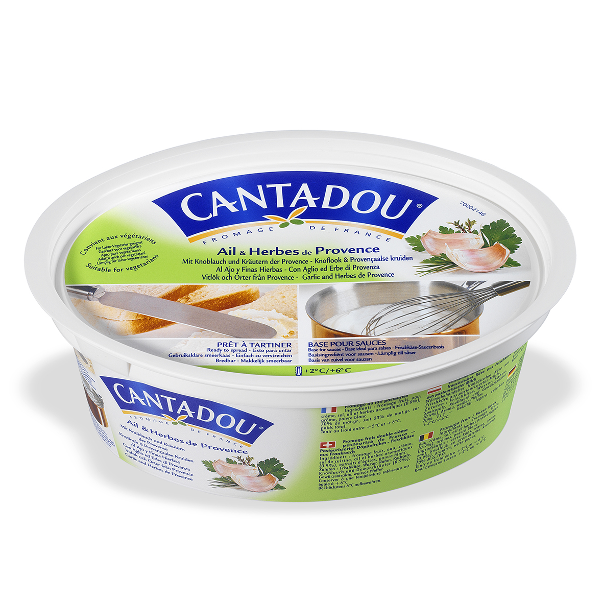 Färskost Vitlök & Örter 32%