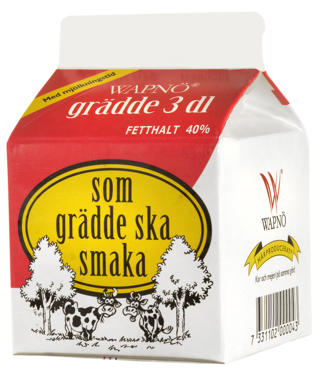 Vispgrädde 40%