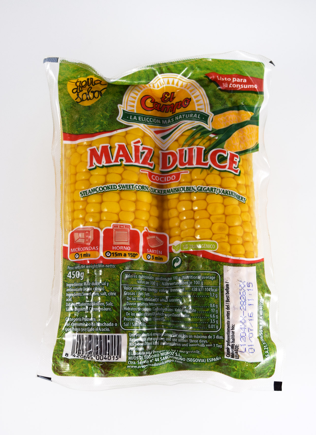 Majs Förkokt 2-Pack