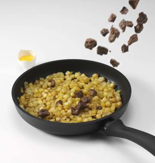 Pyttpotatis med lök