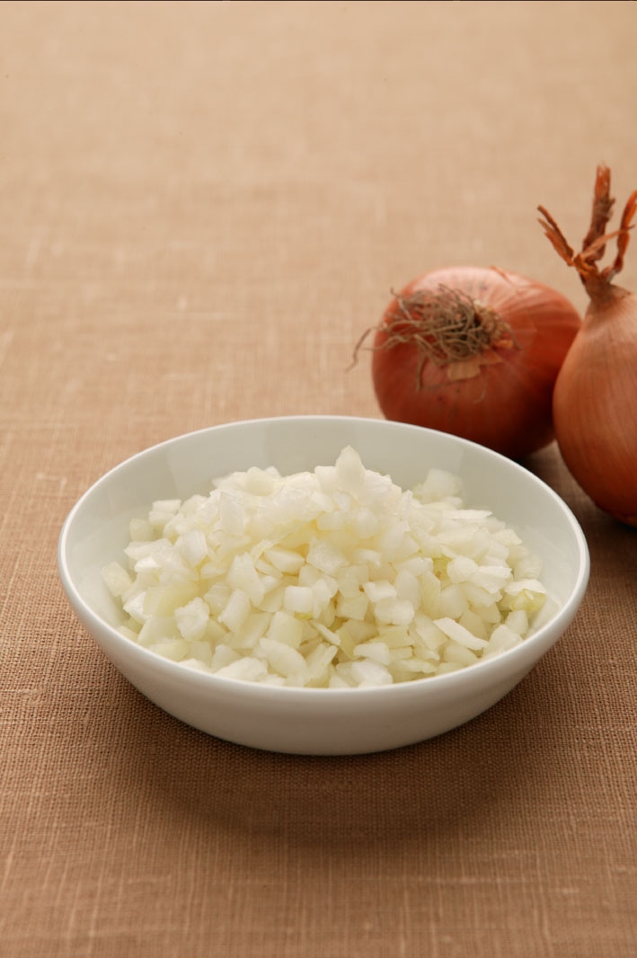 Gul Lök Tärnad 6x6 mm