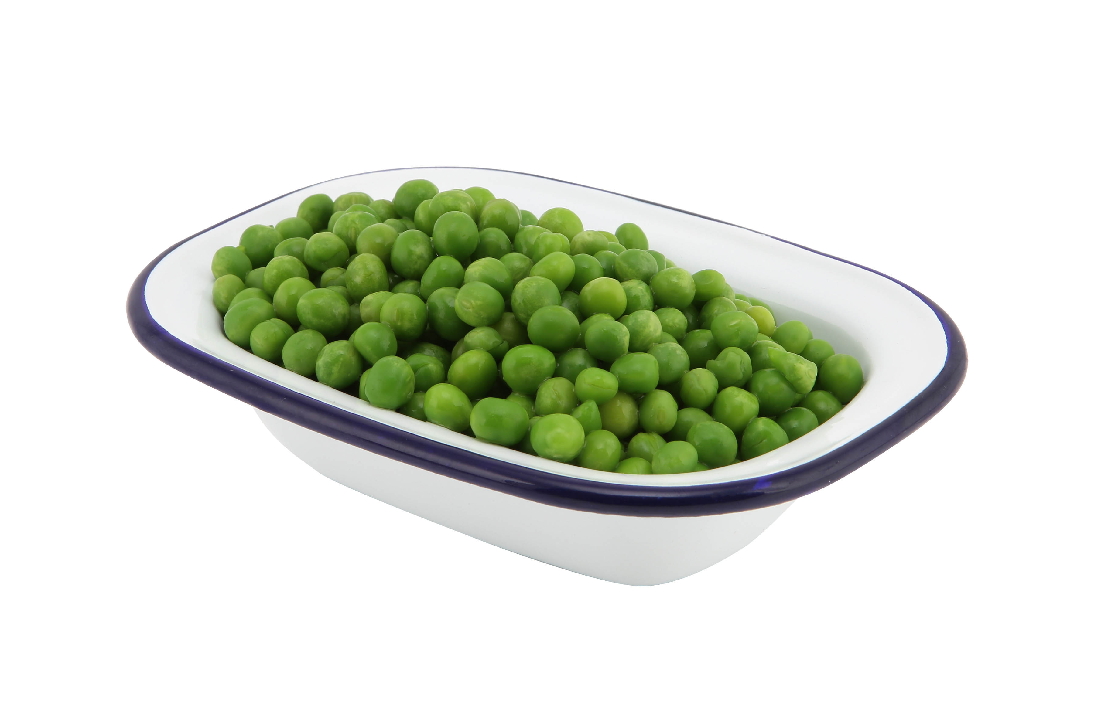 Form emaljerad blåvit 16x12x3,5cm