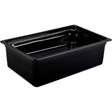 Kantin Polykarbonat Svart GN 1/1x200mm