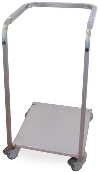 Säckvagn Flexi Rostfri 125L 440x495x855mm