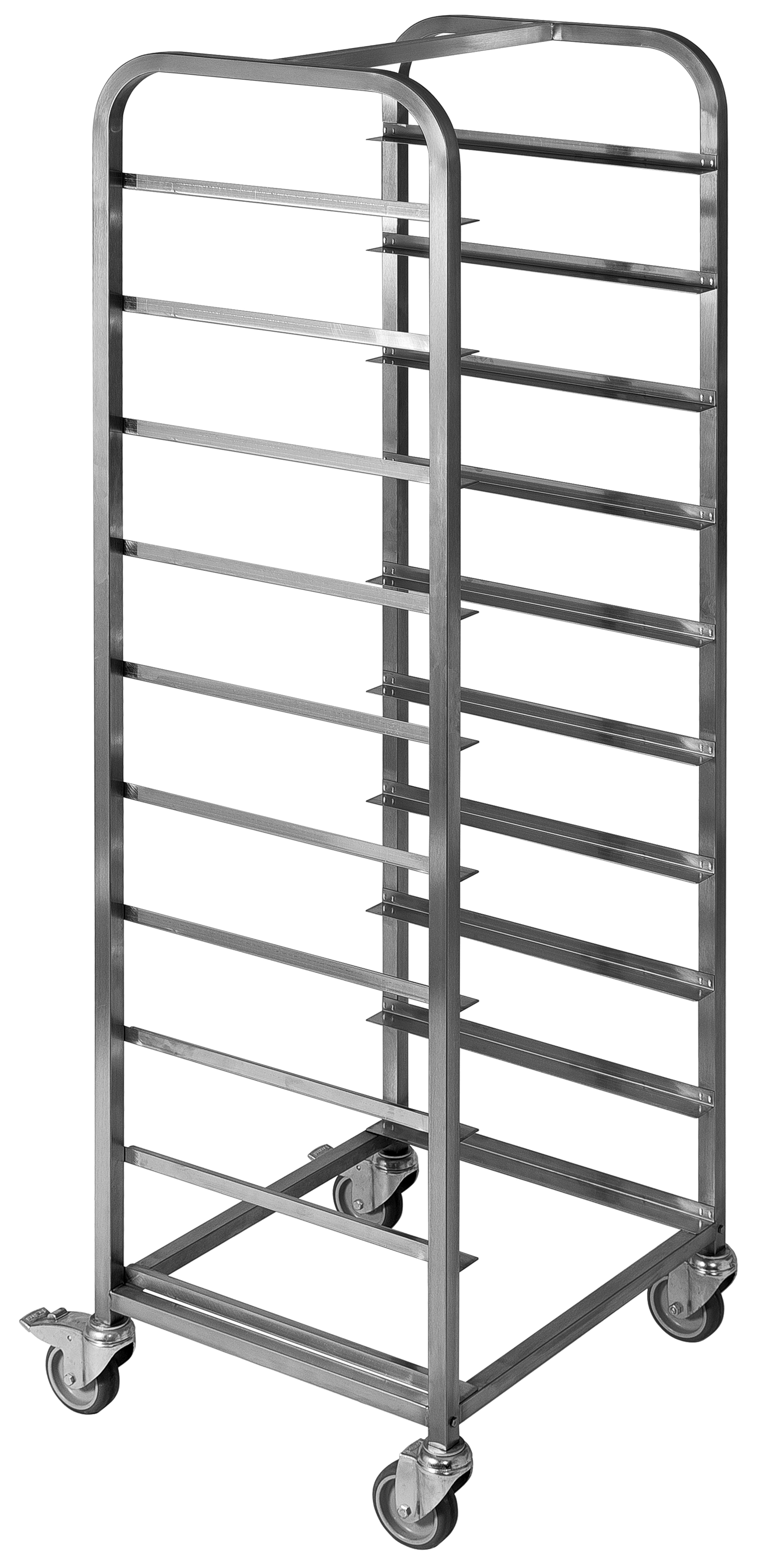 Korgvagn 10 korgar 50x50 gejderavst 16cm h182,5cm