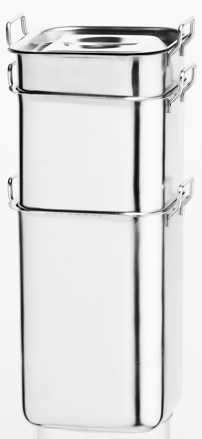 Kantin B3 rostfri 155x155mm h75mm 1,5L