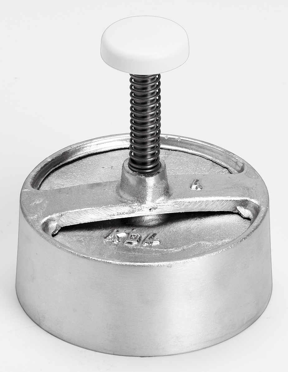 Hamburgerpress aluminium Ø12,5cm