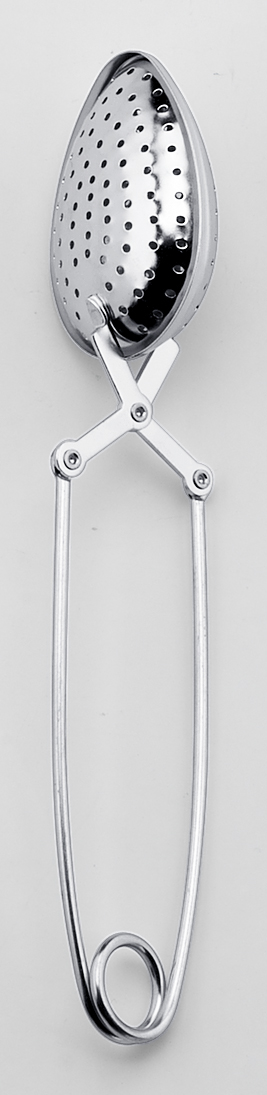 Teklämma oval rostfri