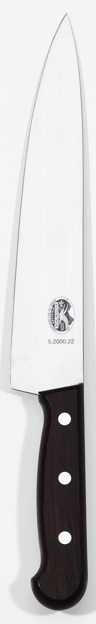 Kockkniv bred trä 22cm