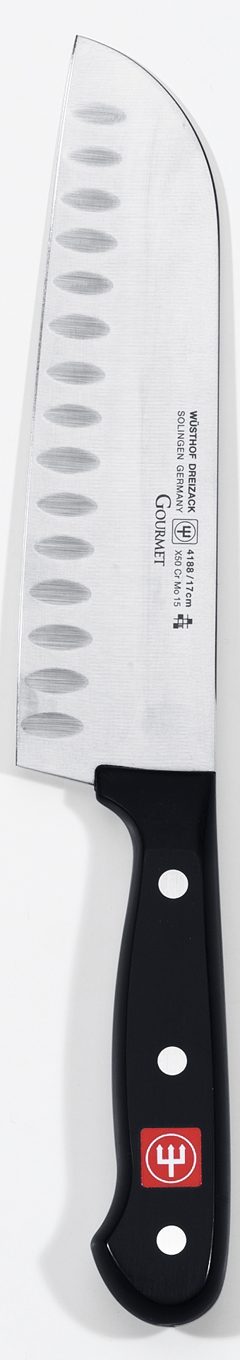 Gourmet Japansk kockkniv kulterslipad 17 cm