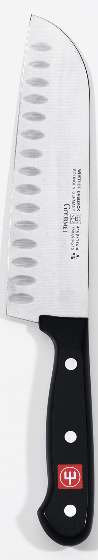 Gourmet Japansk kockkniv kulterslipad 17 cm