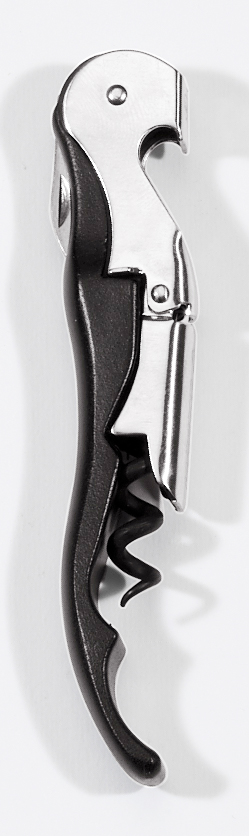 Vinöppnare Pulltap´s Colour Evolution 
svart metall 12cm