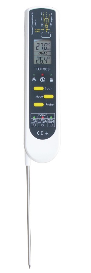 Kombitermometer Laser Instick -55 +250°C