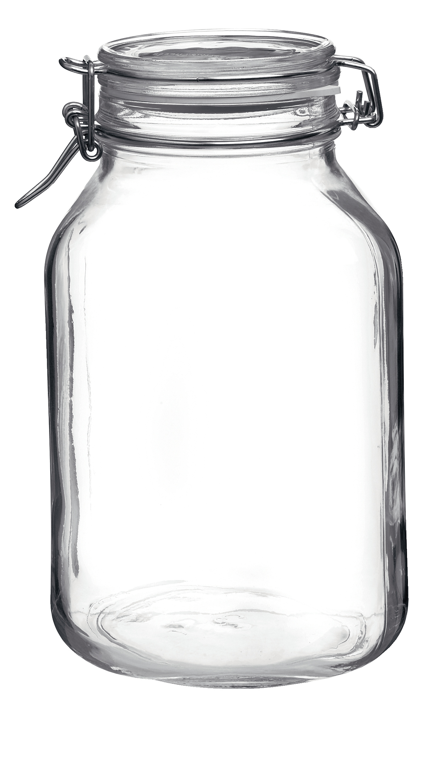 Glasburk med Lock 3L