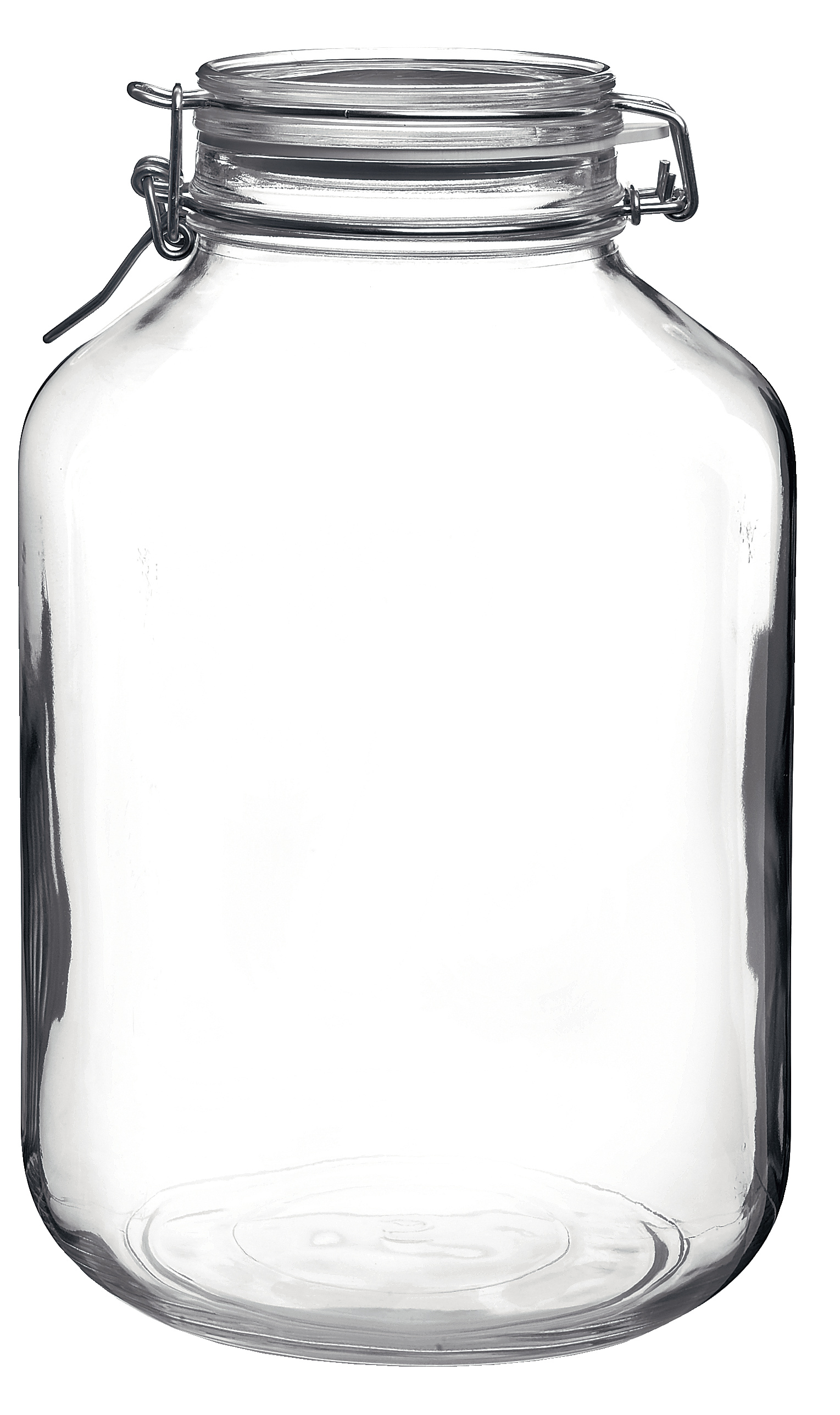 Glasburk med Lock 5L