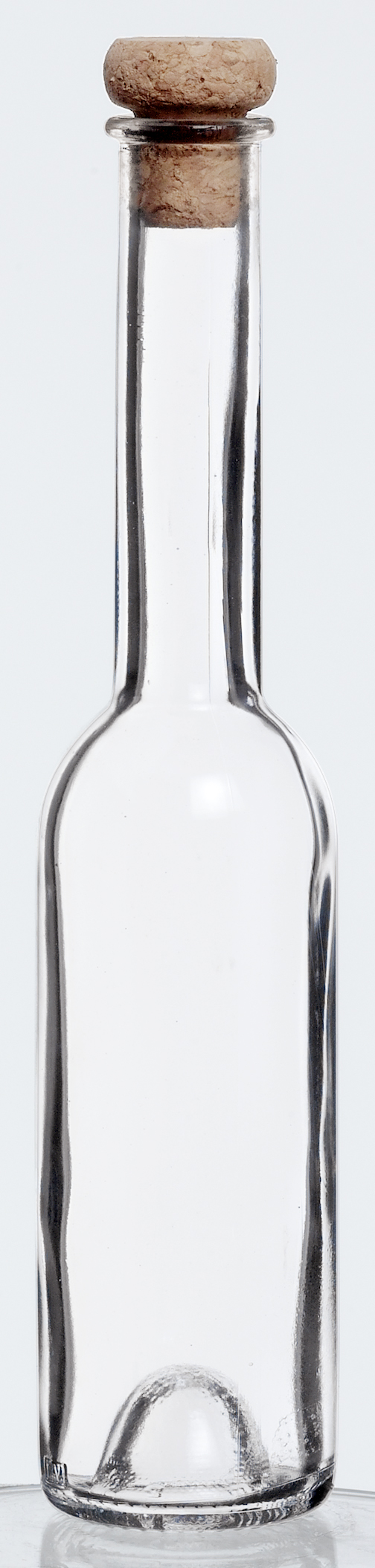 Glasflaska Smal Låg h25cm 20cl