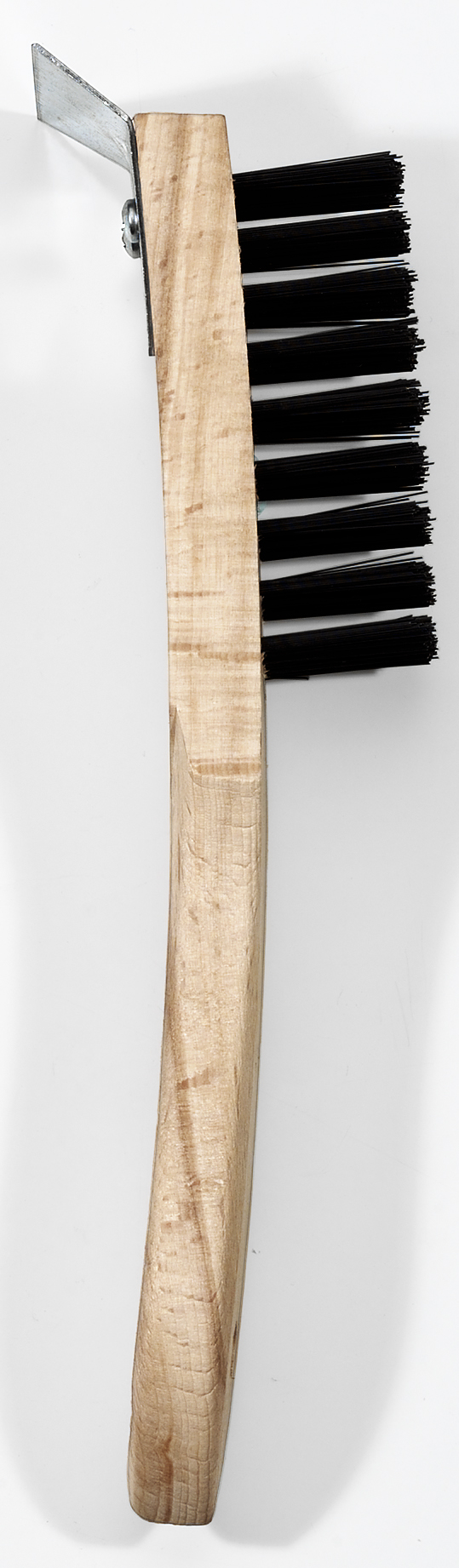 Stålborste med skrapa