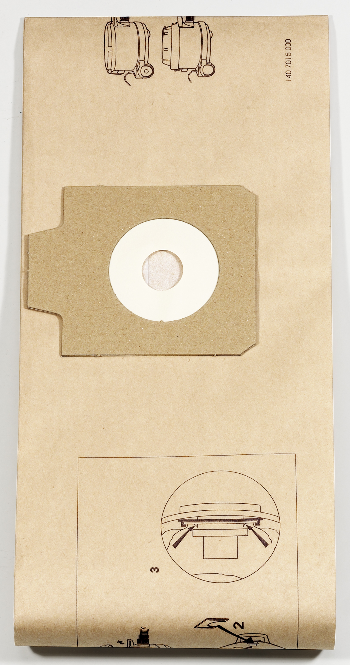 Dammsugarpåse 10-pack till Nilfisk