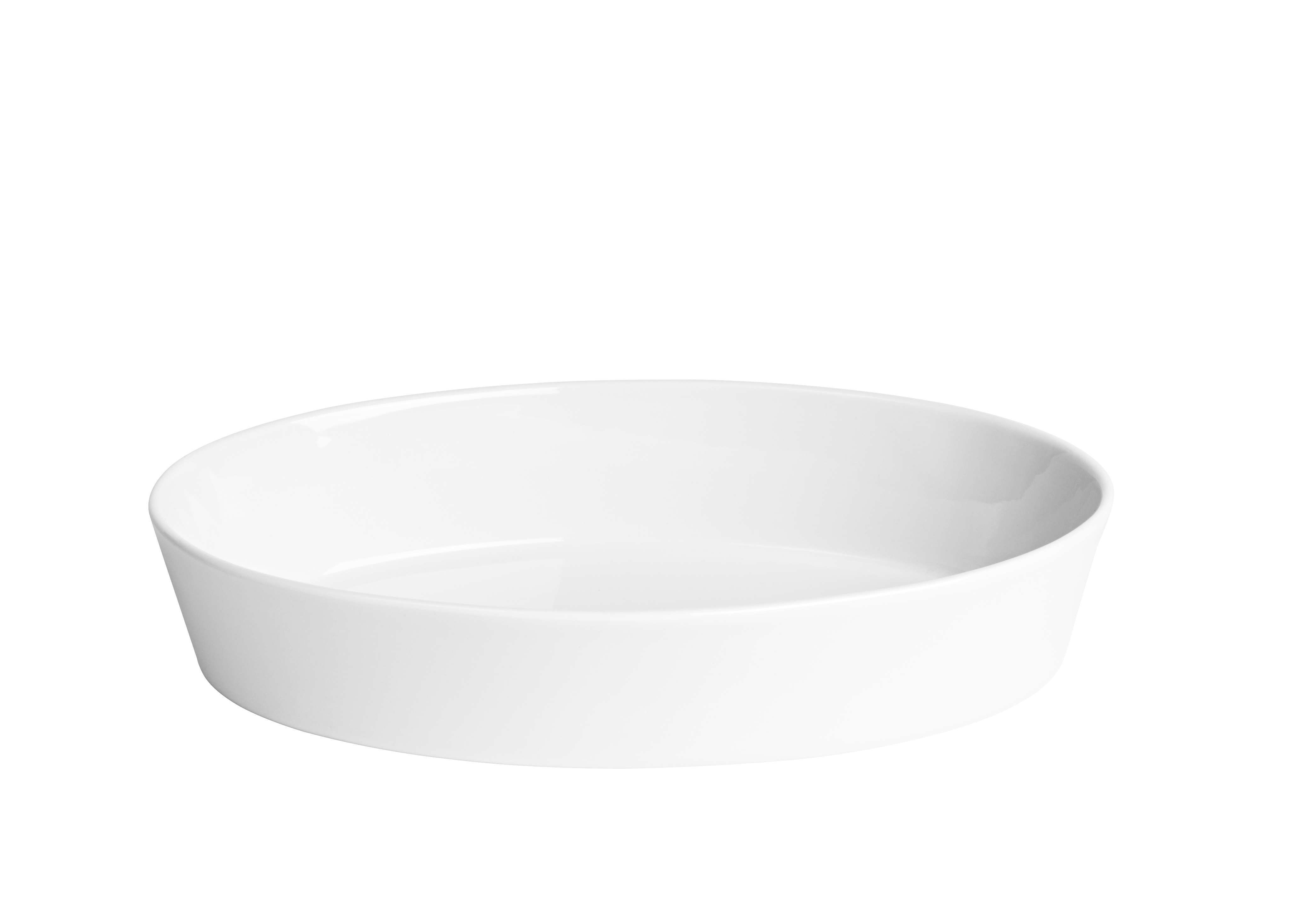 Form Oval Porslin 22x14x4,2cm