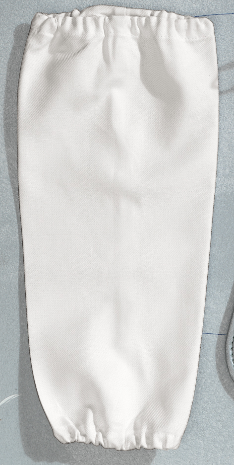 Ärmskydd 100% bomull vit 41cm
