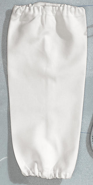 Ärmskydd 100% bomull vit 41cm