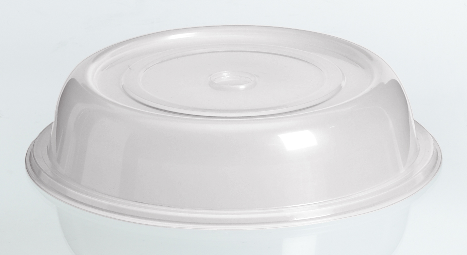 Tallrikskupa Plast Natur 27cm