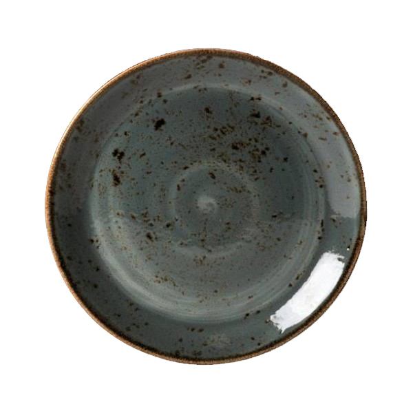 Craft Blå tallrik flat Ø30cm