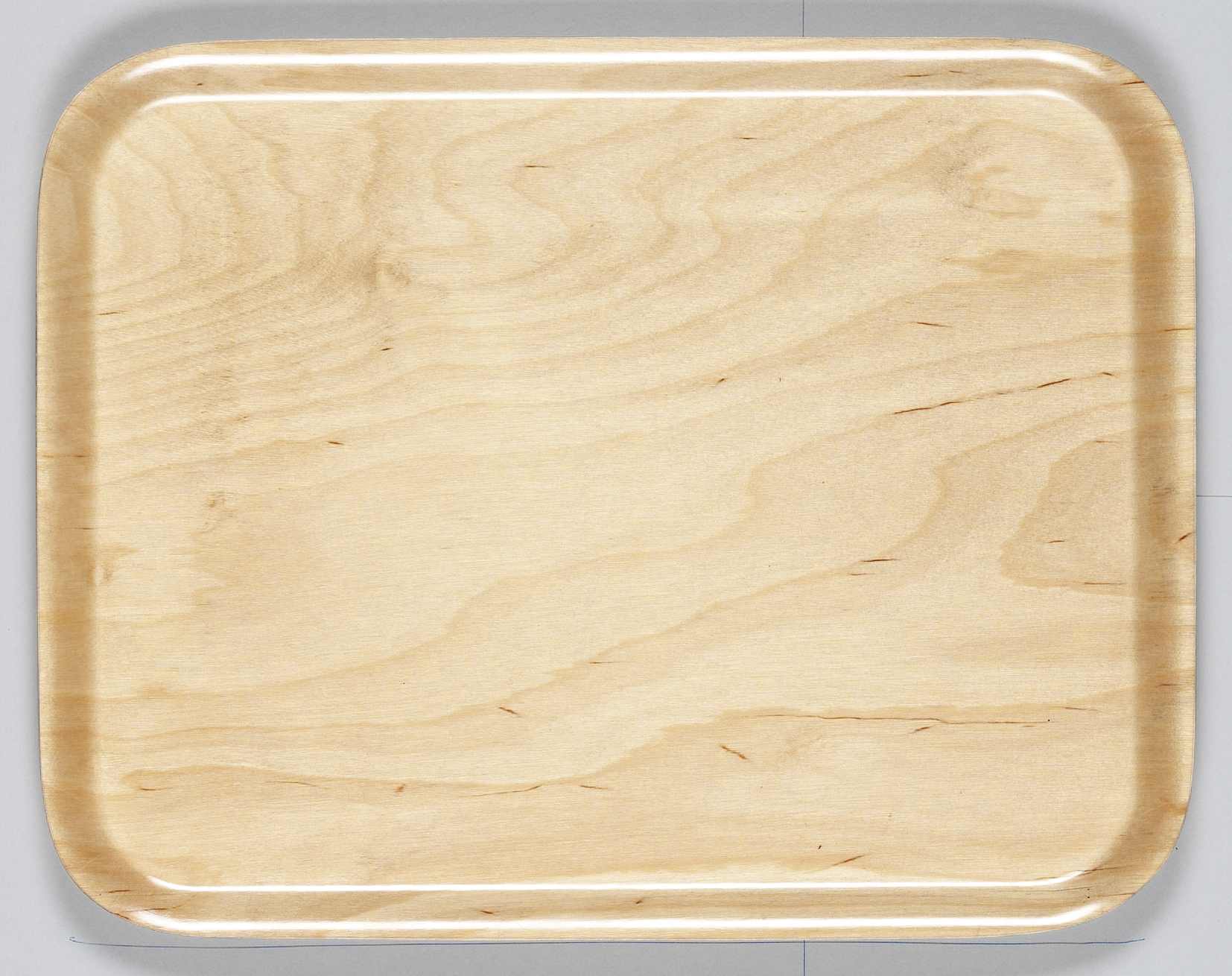 Bricka björk 36x28cm