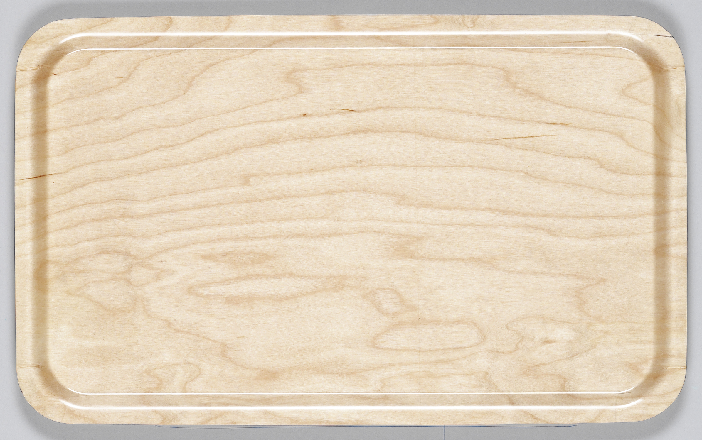 Bricka björk 53x33cm