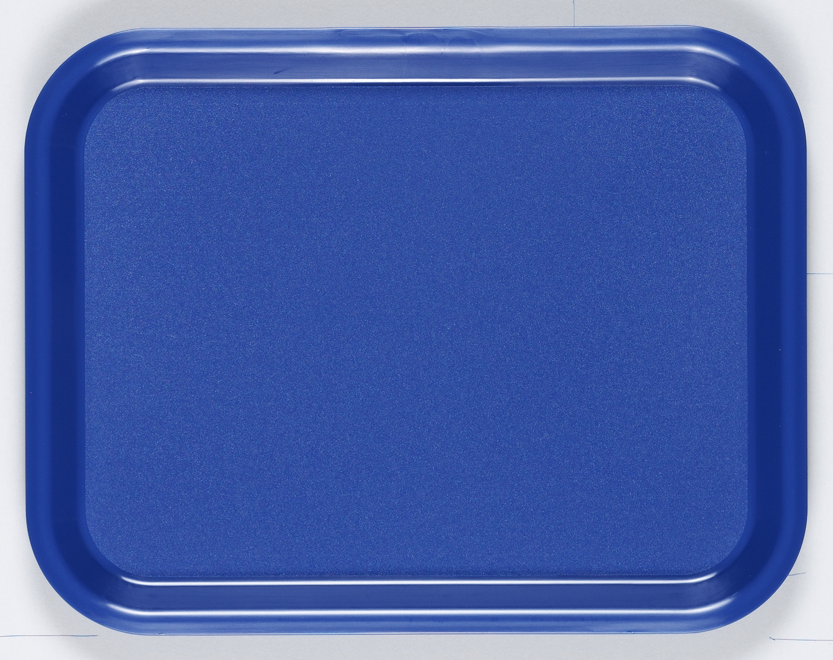 Bricka plast marin 36x28cm