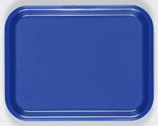 Bricka plast marin 36x28cm