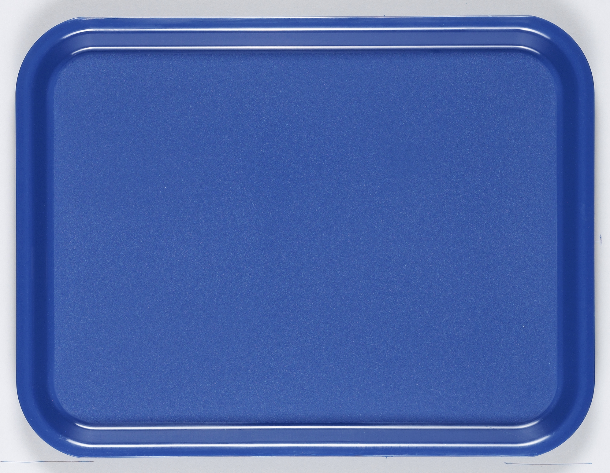 Bricka plast marin 43x33cm