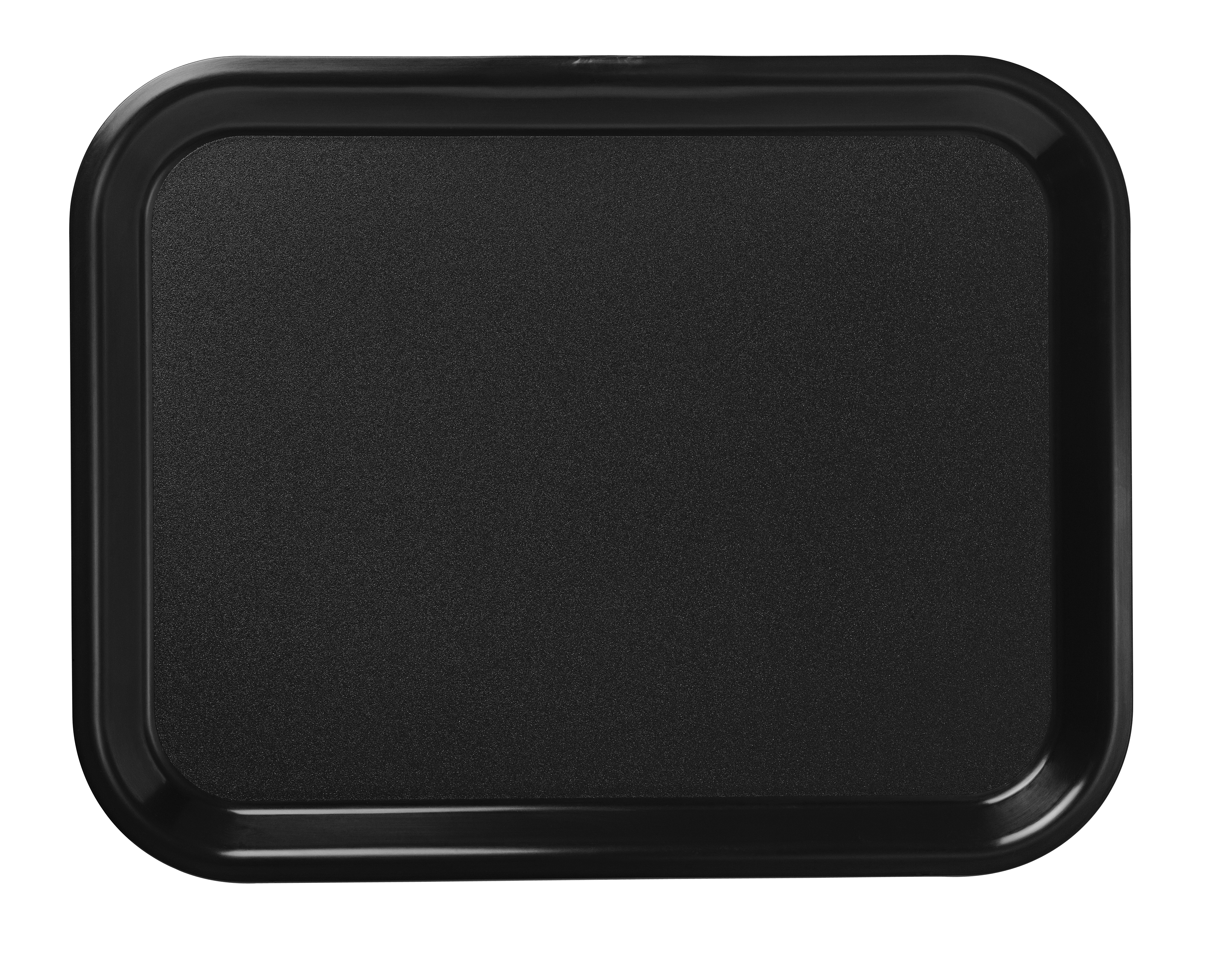 Bricka plast svart 36x28