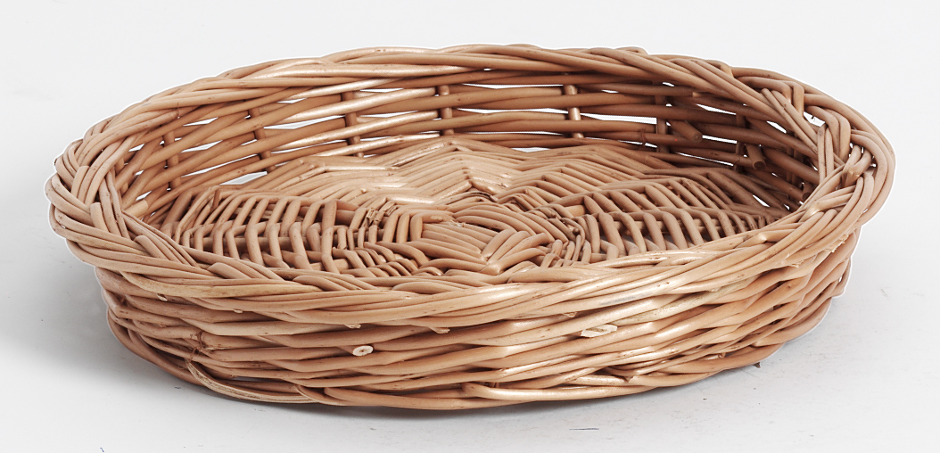 Korg låg flätad kant Ø29cm h4cm