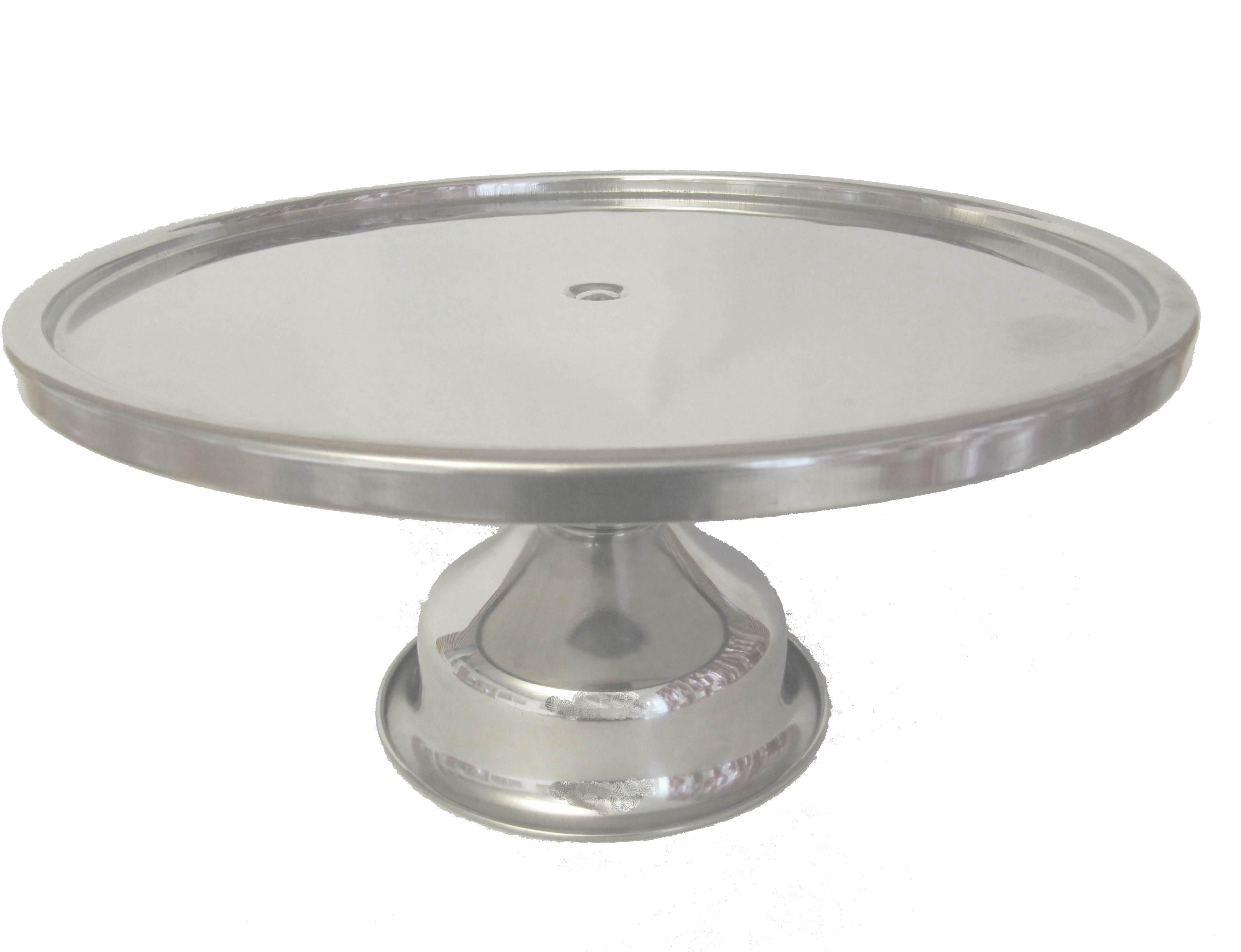Fat på fot rostfri Ø33cm h15,5cm