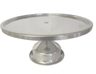 Fat på fot rostfri Ø33cm h15,5cm