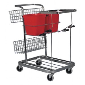 Städvagn förkromad