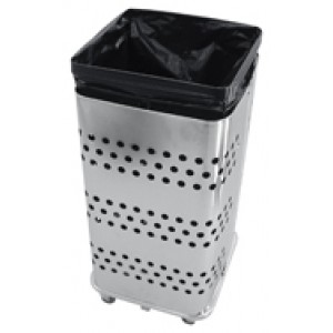 Säckvagn förzinkad inklädd f 125Lsäck 45x45x90cm