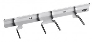 Upphängningskonsoler 4 krokar rostfri