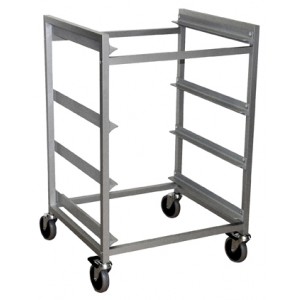 Korgvagn för 4 st Korgar 50x50cm 55,9x50x85cm