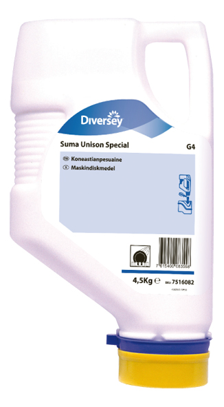 Maskindiskmedel granulerat högkoncentrerat 4,5kg
Suma Unison Special G4