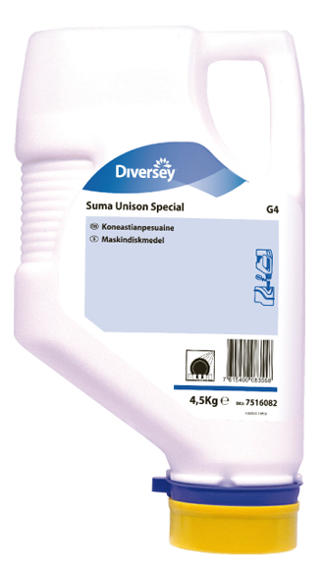 Maskindiskmedel granulerat högkoncentrerat 4,5kg
Suma Unison Special G4