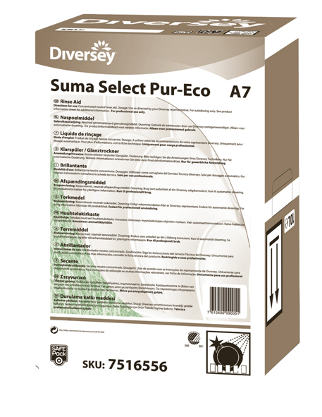 Torkmedel högkoncentrerat 10L Suma Select Pur-Eco
A7 SafePack