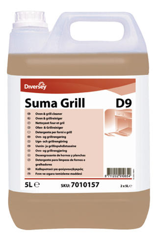 Ugn- och grillrengöringsmedel 5L Suma Grill D9