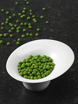 Gröna Ärtor Blancherade