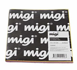 Svampduk Classic Mix Gul/Blå/Röd 4-pack