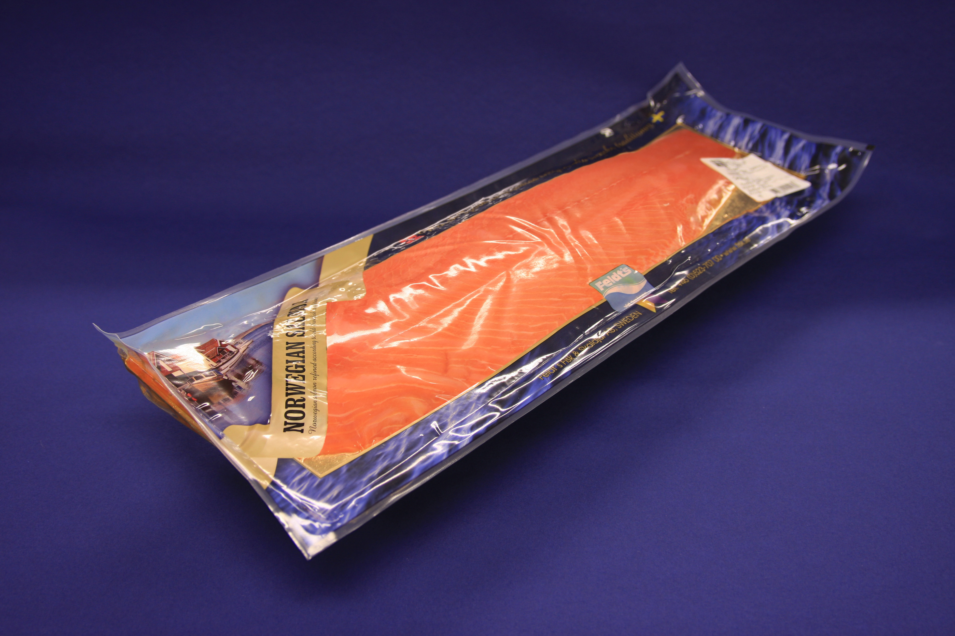 Kallrökt Laxfilé Skivad