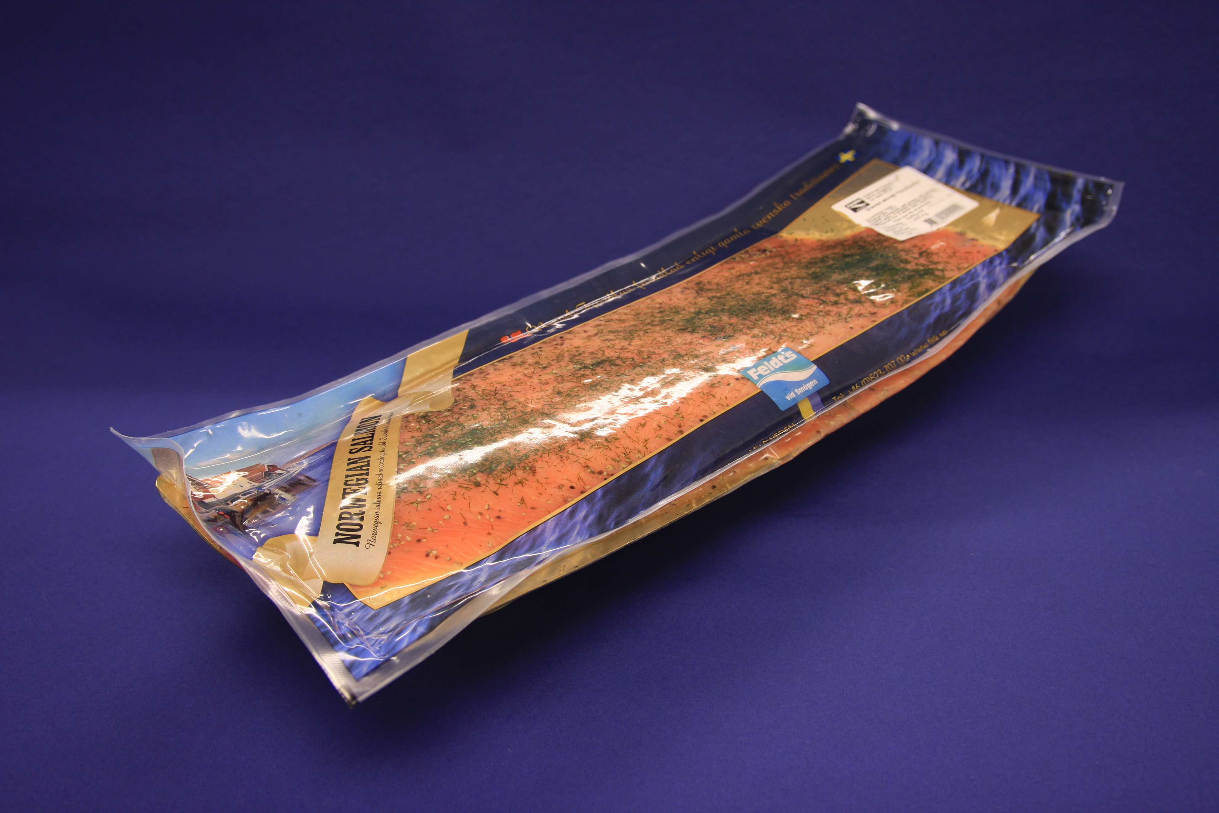 Fjordlaxfilé Gravad Skivad